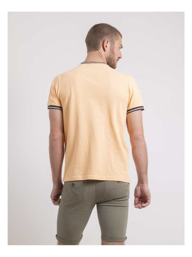 Necamix t-shirt met ronde hals van puur katoen Oranje - Kiabi