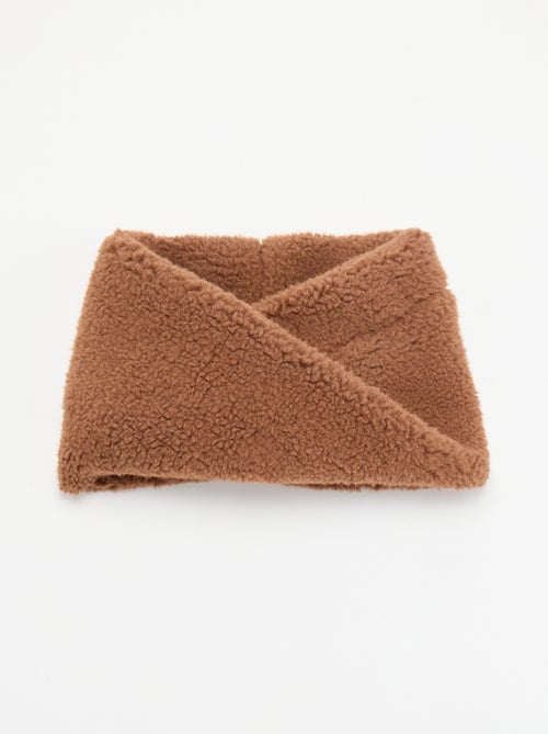 Nekwarmer met schapenvachteffect - Kiabi