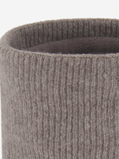 Nekwarmer van geribd breisel - Kiabi