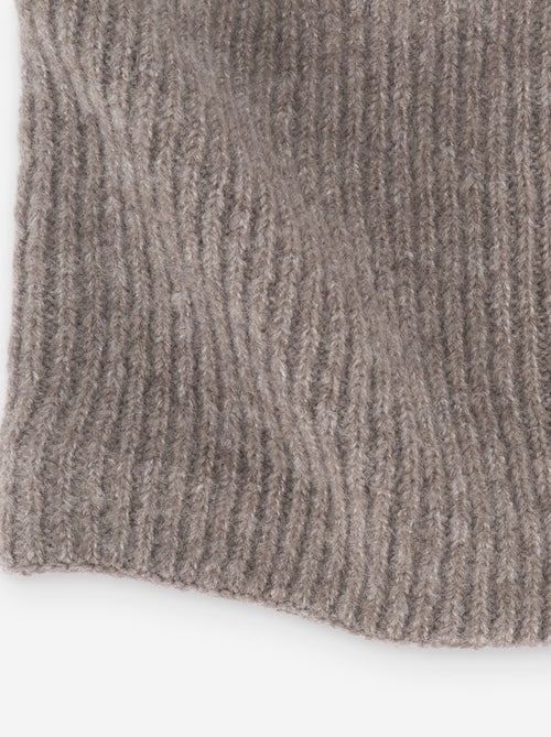 Nekwarmer van geribd breisel - Kiabi
