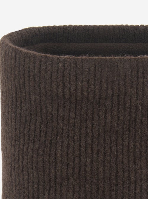 Nekwarmer van geribd breisel - Kiabi
