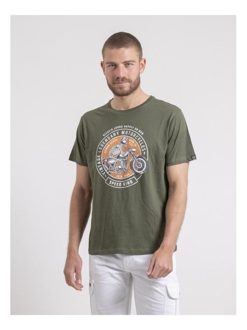 Nelizio t-shirt met ronde hals van puur katoen - Kiabi Nelizio t-shirt met ronde hals van puur katoen - Kiabi