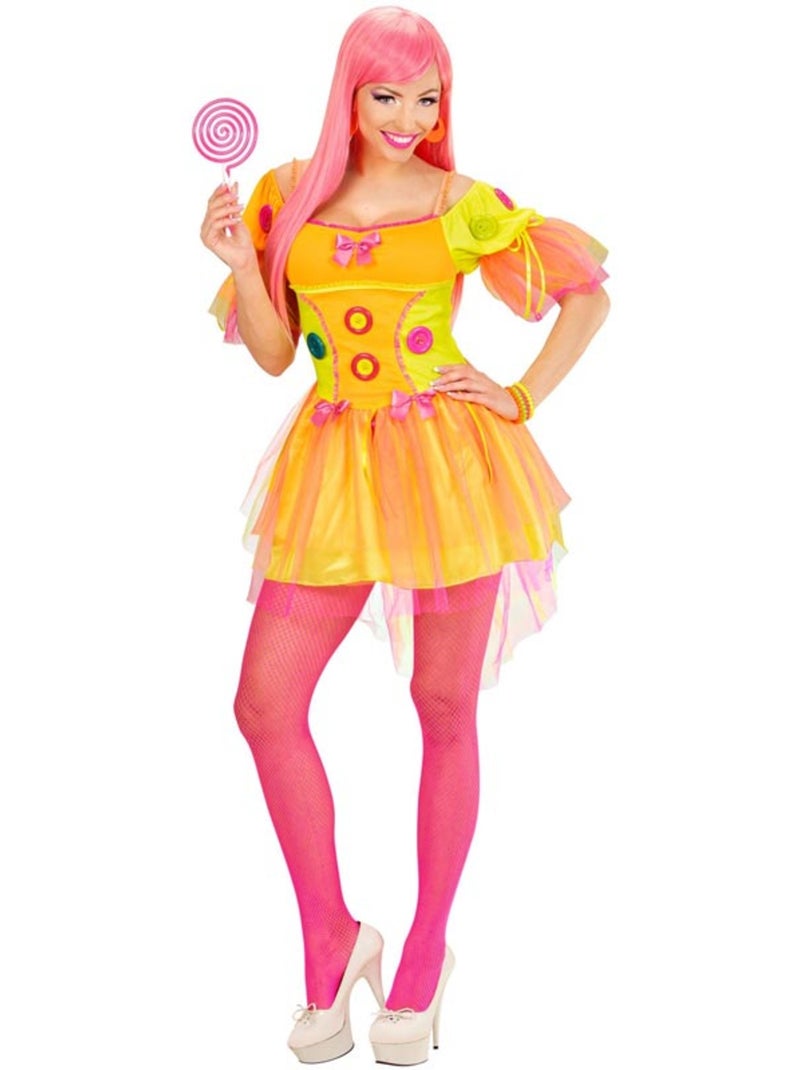 Neon Fantasy Girl Kostuum Multicolor - Kiabi
