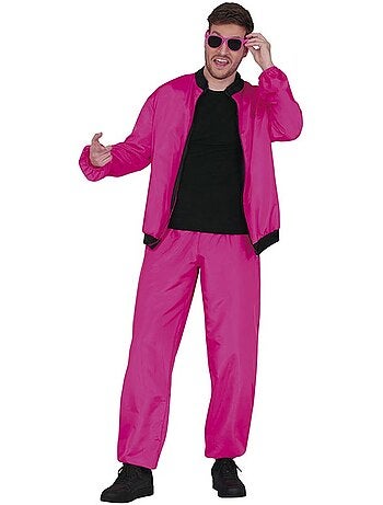Neon fuchsia trainingspak kostuum