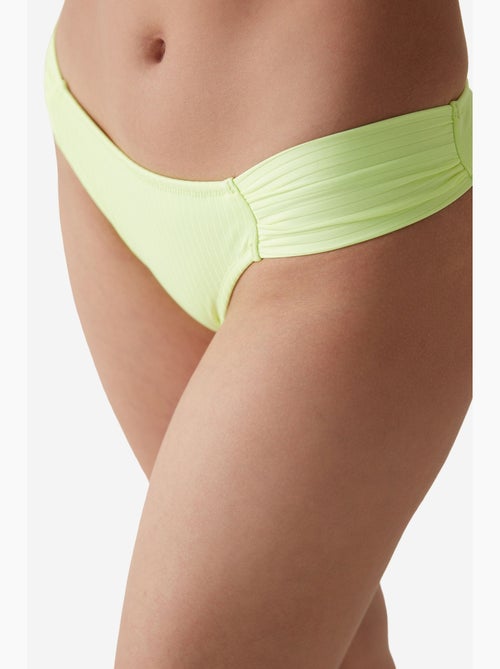 Neon lively bikinibroekje met plooidetail en hipsterpasvorm penti - Kiabi Neon lively bikinibroekje met plooidetail en hipsterpasvorm penti - Kiabi