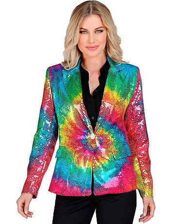 Neon modekostuum of -jas