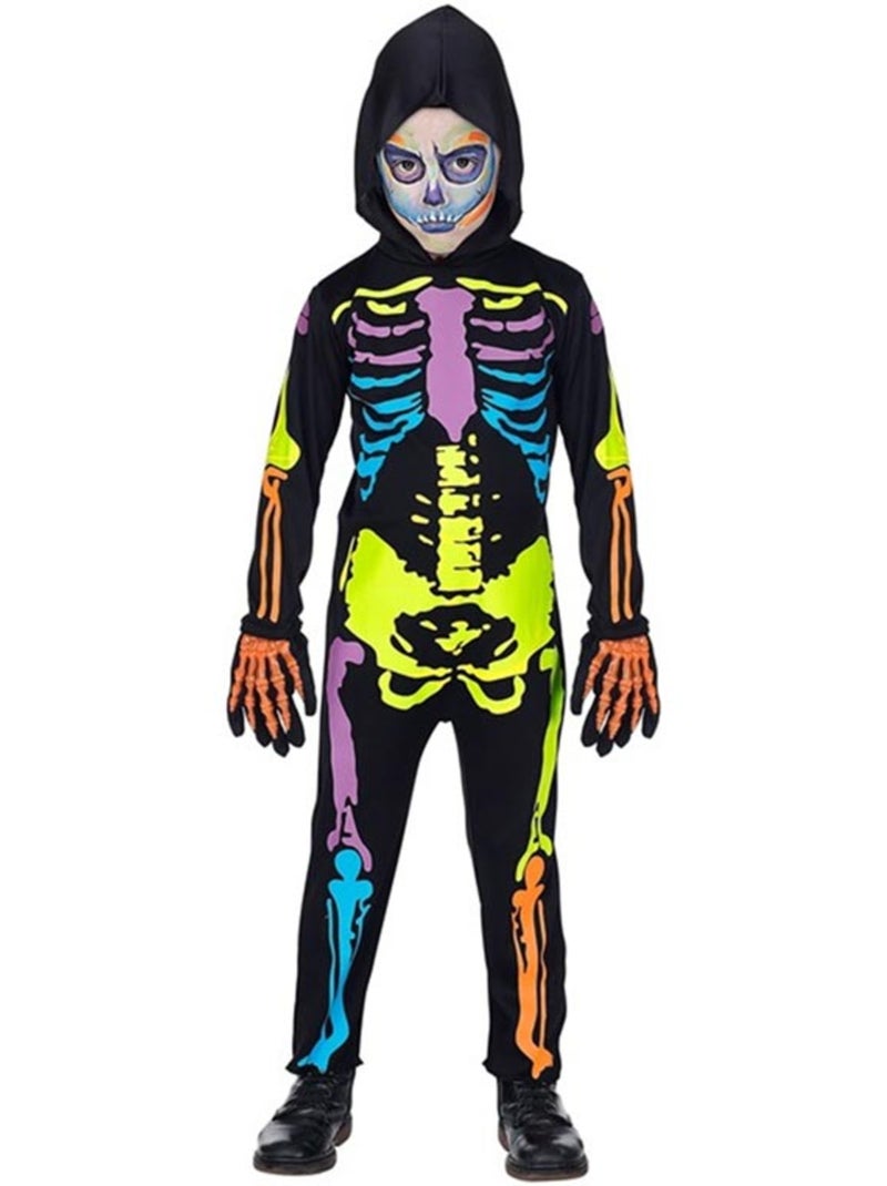 Neon skeletkostuum Multicolor - Kiabi