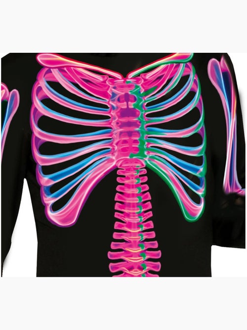 Neon skeletkostuum - Kiabi