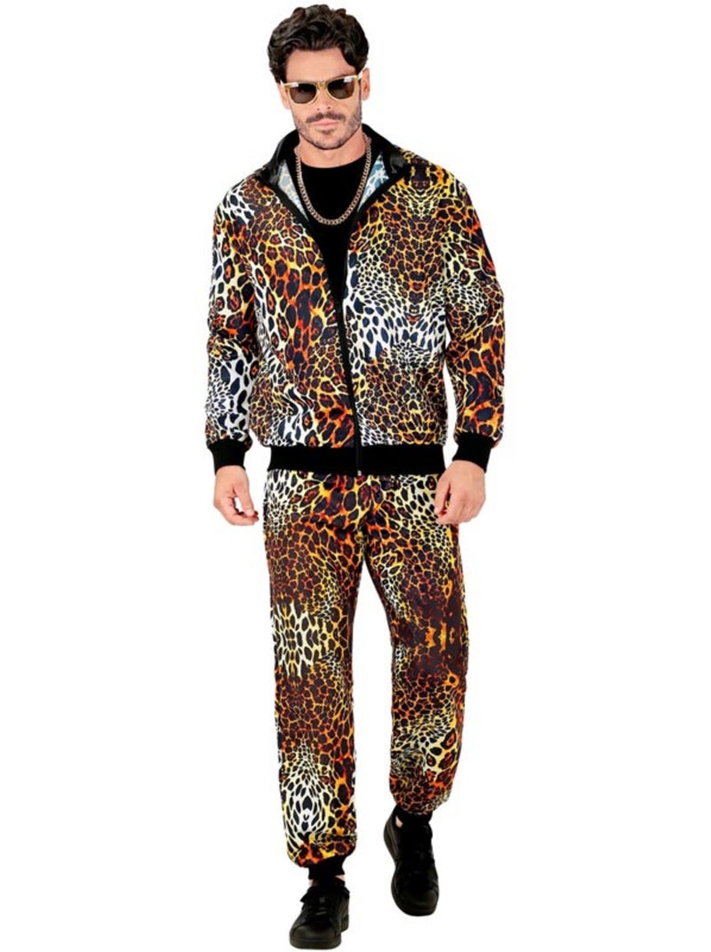 Neon trainingspak met luipaardprint Multicolor - Kiabi