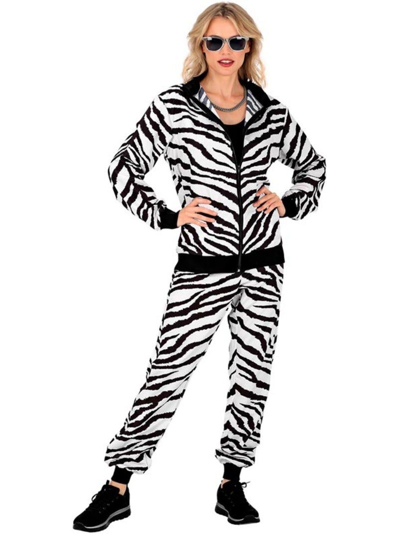 Neon Zebra Feestmode Trainingspak Kostuum Multicolor - Kiabi