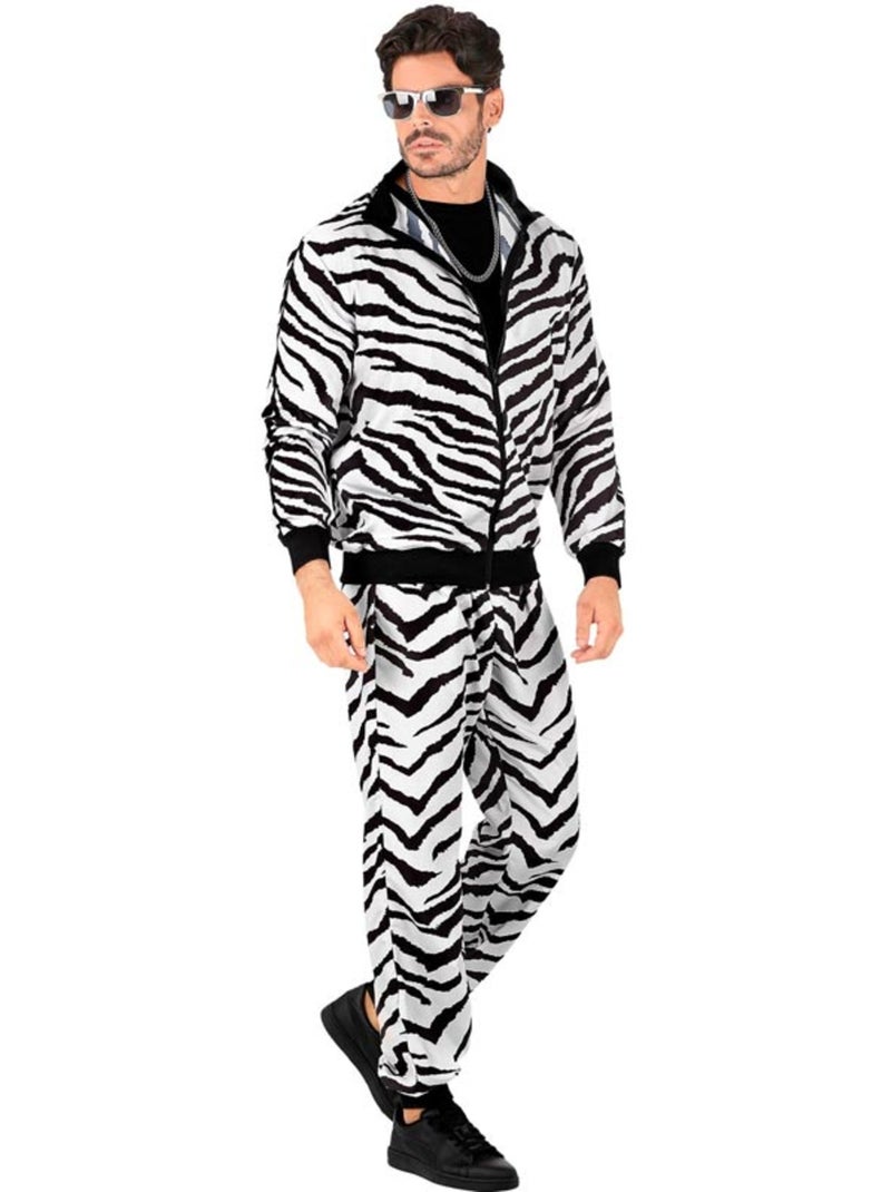 Neon Zebra Feestmode Trainingspak Kostuum Multicolor - Kiabi