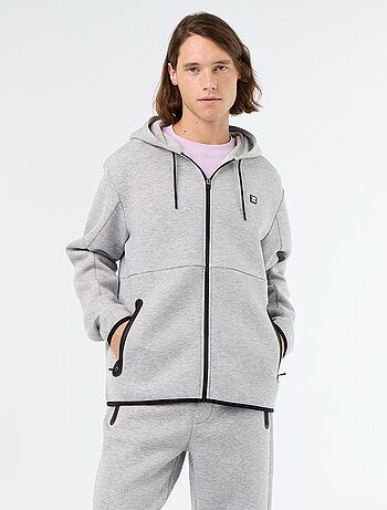 Neopreen-achtige hoodie