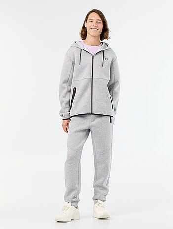 Neopreen-achtige hoodie