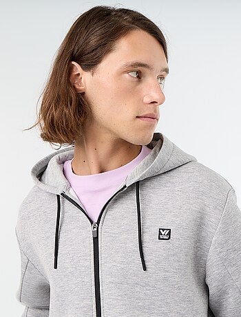 Neopreen-achtige hoodie
