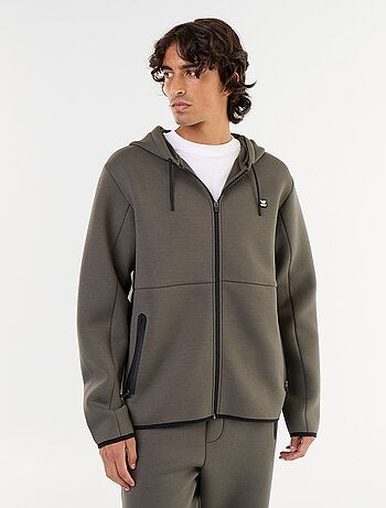 Neopreen-achtige hoodie