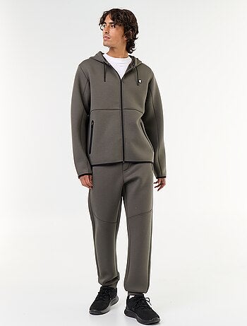 Neopreen-achtige hoodie