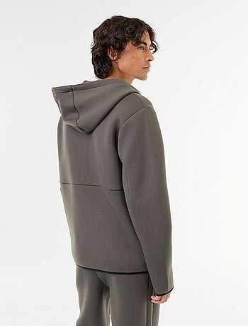 Neopreen-achtige hoodie
