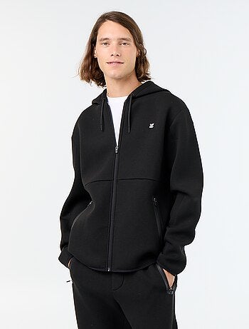 Neopreen-achtige hoodie