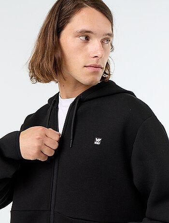 Neopreen-achtige hoodie