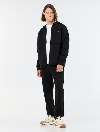 Neopreen-achtige hoodie