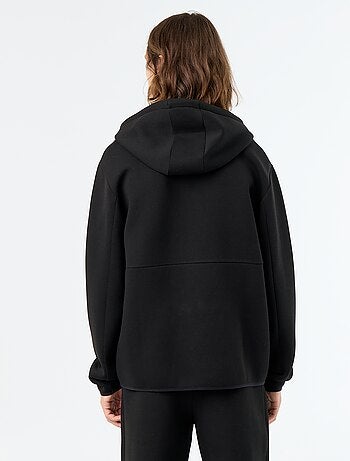 Neopreen-achtige hoodie