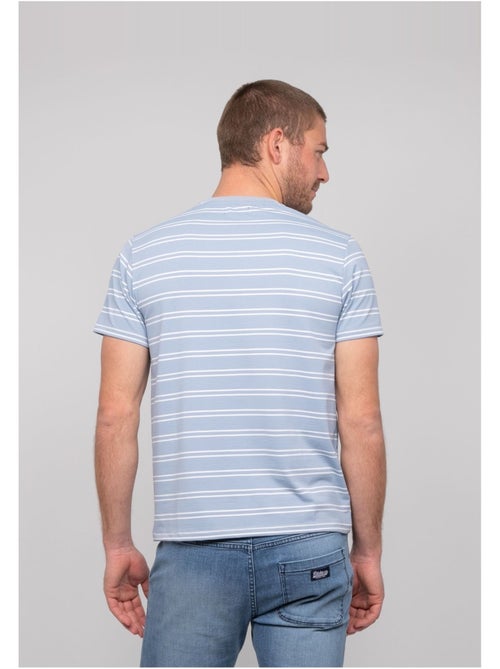 Nerlando fijn gestreept matrozen t-shirt - Kiabi Nerlando fijn gestreept matrozen t-shirt - Kiabi
