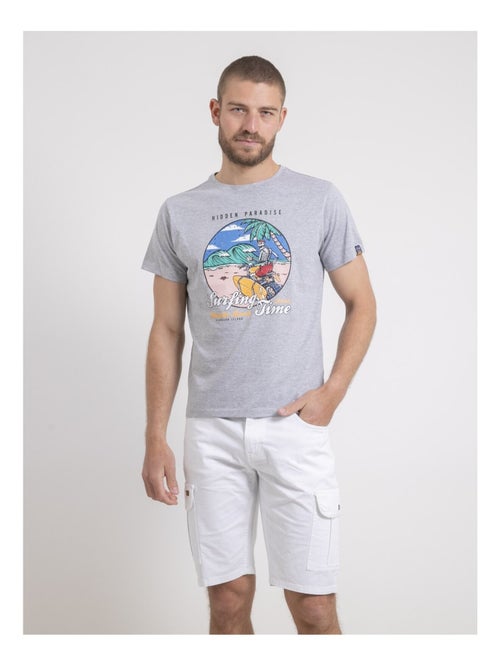 Neromax t-shirt met ronde hals van puur katoen - Kiabi Neromax t-shirt met ronde hals van puur katoen - Kiabi