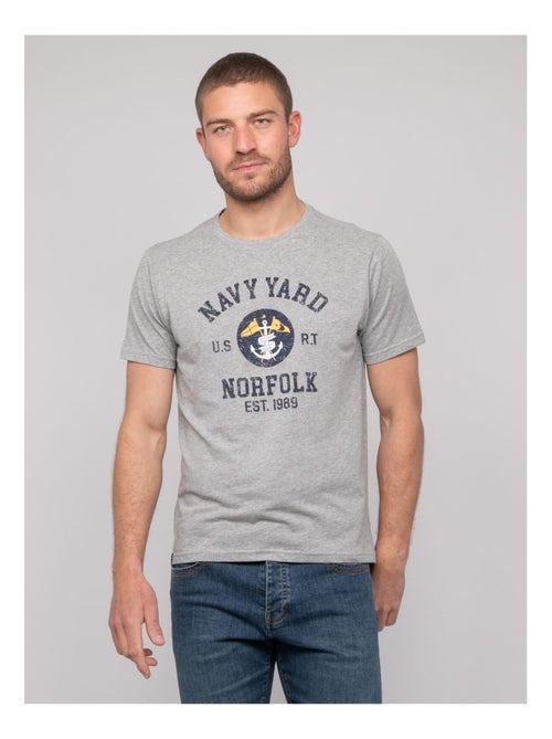 Nerupili katoenen t-shirt met patroon - Kiabi Nerupili katoenen t-shirt met patroon - Kiabi