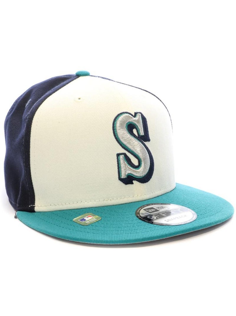 New Era 60436657 Herenpet Wit/Groen/Marine Groen - Kiabi