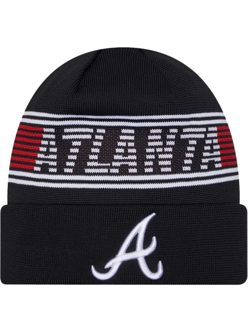 New Era Atlanta Braves Muts voor Heren Zwart - Kiabi