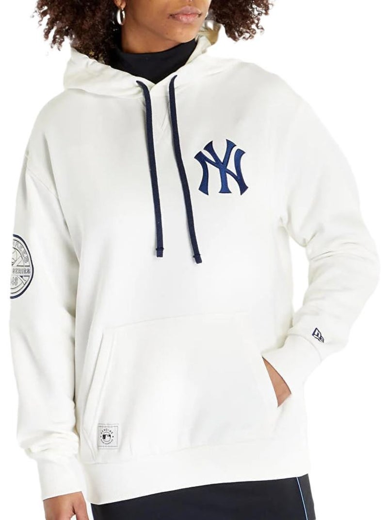 New Era Heritage Ecru Heren Sweatshirt Ecru - Kiabi