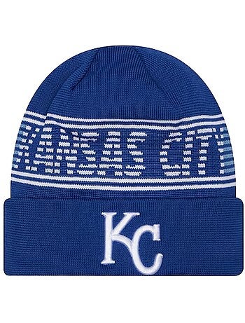 New era kanroy blauwe beanie voor heren