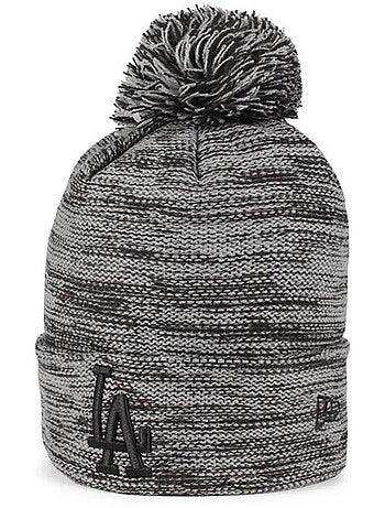 New era marl beanie grijs/zwart voor heren