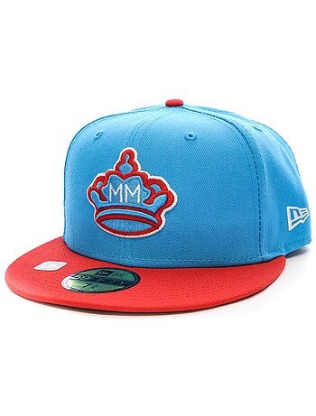 New era miami herenpet blauw/rood