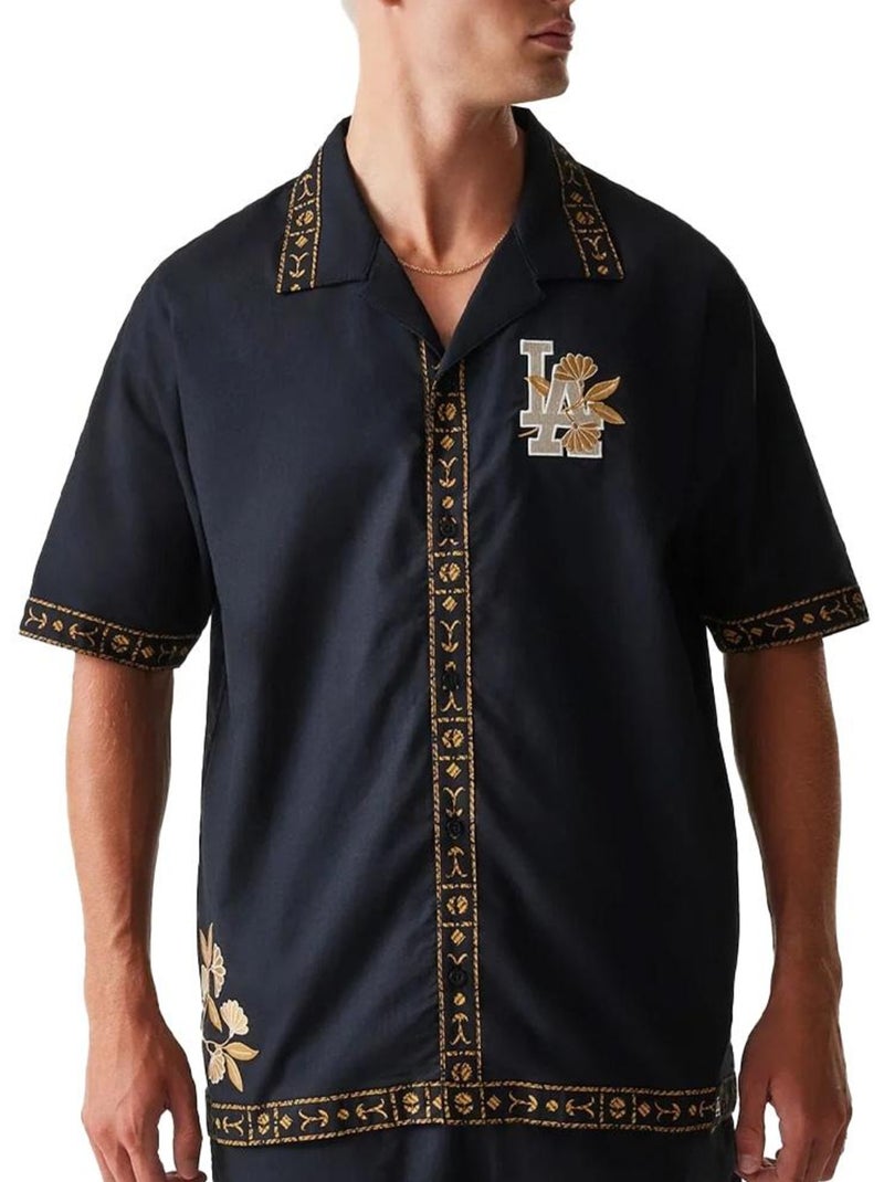 New Era MLB Zwart Heren Overhemd Zwart - Kiabi