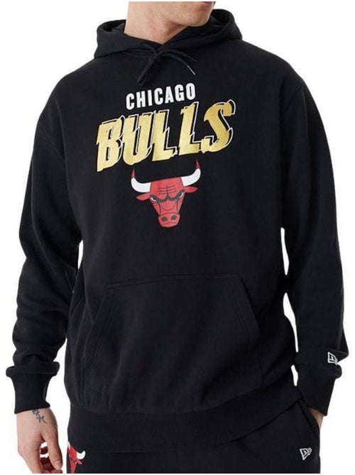 New Era NBA Chicago Bulls Hoodie Zwart/Goud voor Heren - Kiabi New Era NBA Chicago Bulls Hoodie Zwart/Goud voor Heren - Kiabi