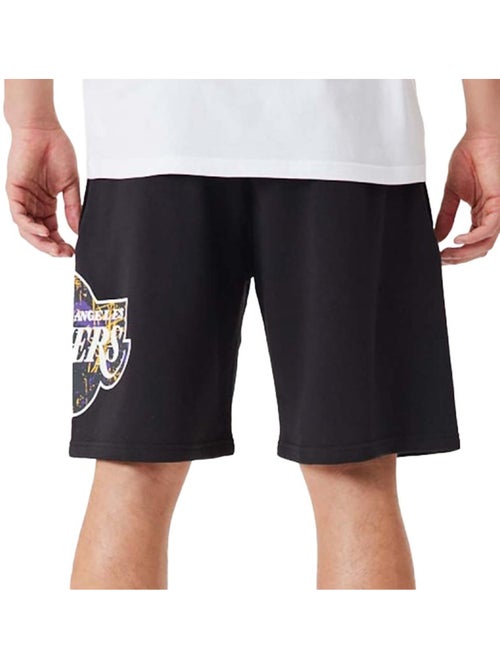 New Era NBA Los Angeles Lakers Short Zwart voor Heren - Kiabi New Era NBA Los Angeles Lakers Short Zwart voor Heren - Kiabi