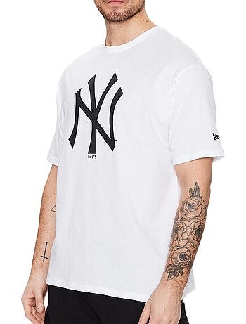 New era neyya wit t-shirt voor heren