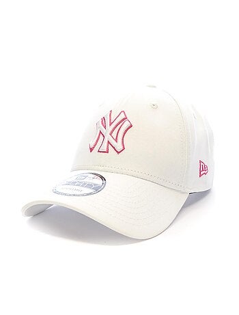 New era outline wit/roze herenpet