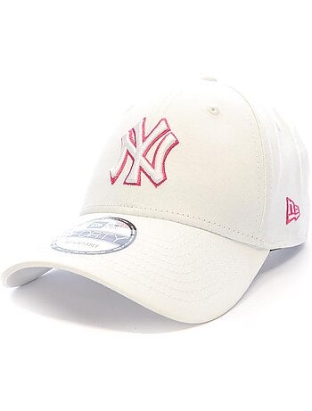 New era outline wit/roze herenpet