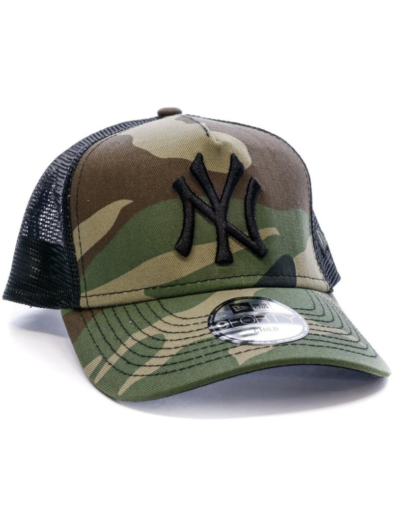 New era yankees camouflage pet voor jongens Cappuccinobruin - Kiabi
