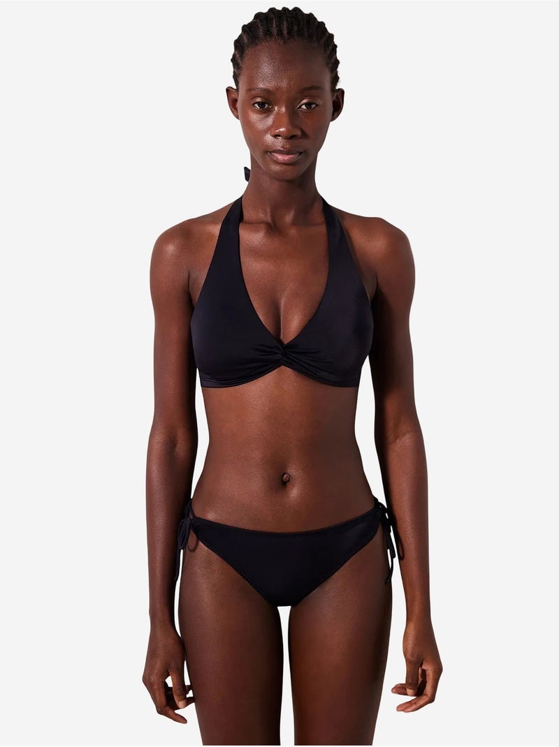 New triangle twist haut de bikini penti Noir - Kiabi