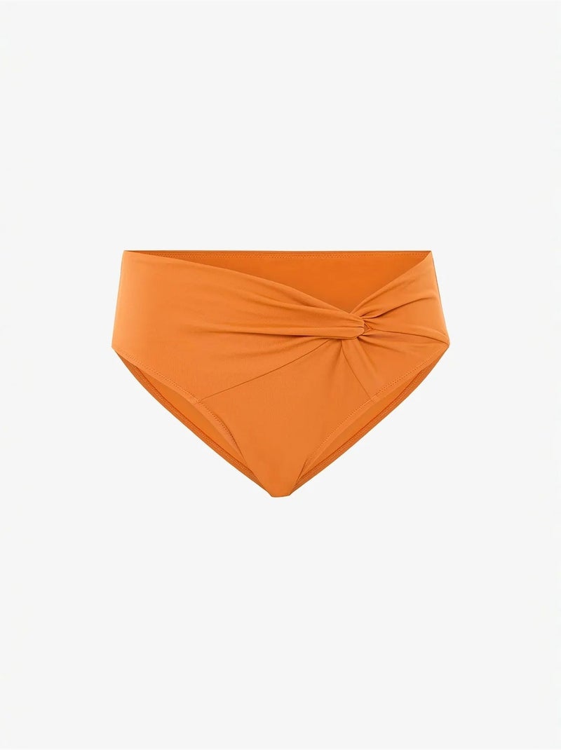 New twist bikinibroekje penti Baksteenrood - Kiabi