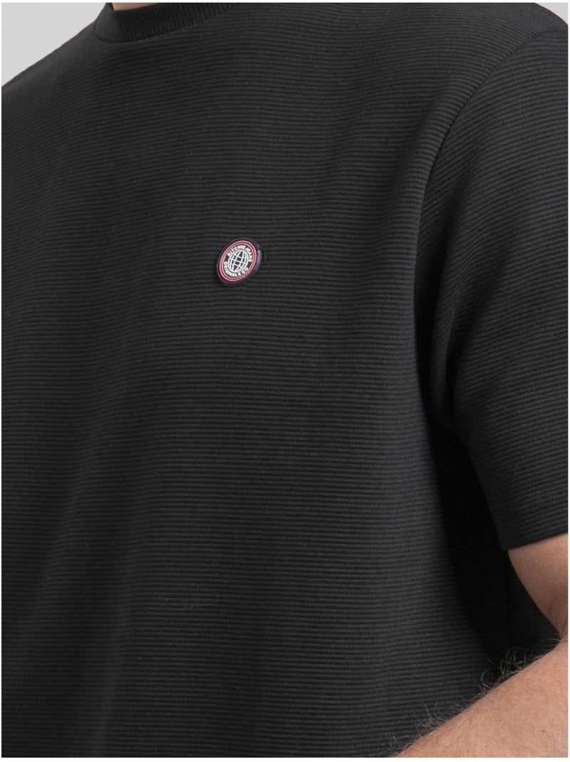 Newax oversized t-shirt met ronde hals van puur katoen Zwart - Kiabi