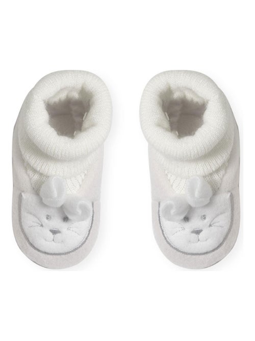 Newborn slofjes - klein konijn - Kiabi