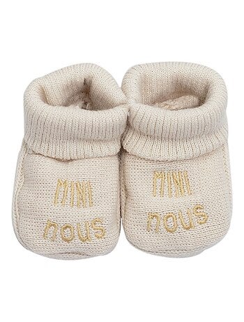 Newborn slofjes - mini wij