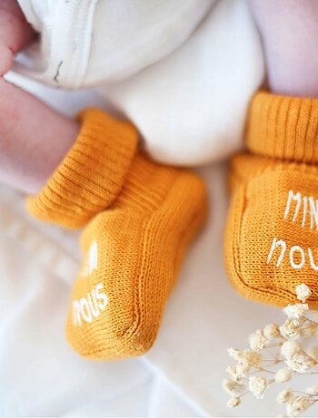 Newborn slofjes - mini wij