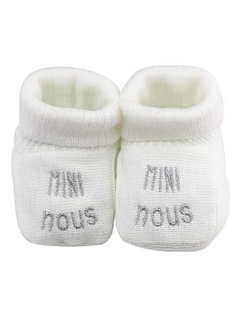 Newborn slofjes - mini wij