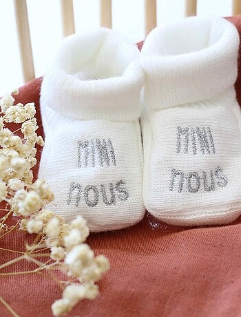 Newborn slofjes - mini wij