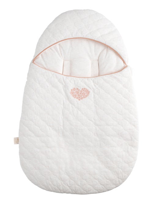 Nid d'ange bébé 5 attaches en coton matelassé - sauthon - Kiabi